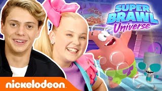 SUPER BRAWL UNIVERSE 👊 Jace Norman vs JoJo Siwa  Nick [upl. by Zebadiah254]