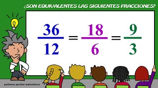 FRACCIONES EQUIVALENTES [upl. by Simpkins]