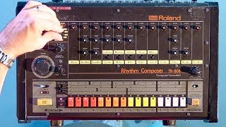 The Roland TR808 In Action [upl. by Letreece517]