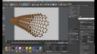 Nanotube constructed using ePMV [upl. by Garvy]