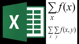 How To Excel Sigma Summation Function ∑fx [upl. by Krys]