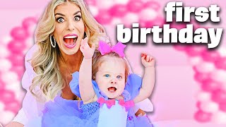 Daughters FIRST BIRTHDAY Special emotional [upl. by Farant]