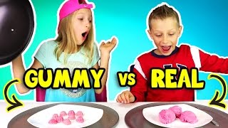 GUMMY vs REAL FOOD 3 [upl. by Elda]