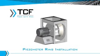 Piezometer Ring Installation Plenum Fans [upl. by Scornik]