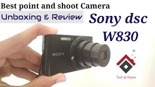 Unboxing Sony Cybershot dsc W830 digital camera  Best digital camera for beginners [upl. by Sug]