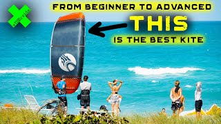 The BEST kite from beginner to advanced  KITEBOARDING [upl. by Norty]