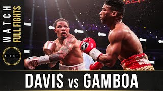 Davis vs Gamboa FULL FIGHT December 28 2019  PBC on Showtime [upl. by Kellie]