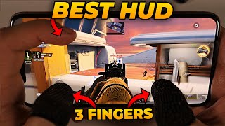 I found the best 3 finger claw hud for beginners in cod mobile  codm handcam gameplay Settings [upl. by Eckel]