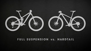 Mountain Bikes Full Suspension vs Hardtail [upl. by Aicenad]