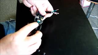 Replacing A Broken 3Prong Electrical Plug [upl. by Harrie]