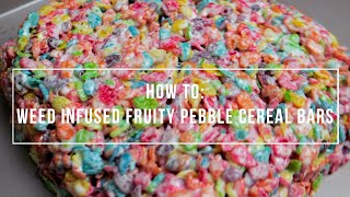 Quick amp Easy  How To Make Fruity Pebble Edibles [upl. by Ydennek]