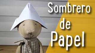 COMO HACER UN SOMBRERO DE PAPEL [upl. by Wurtz654]