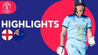 England Win CWC After Super Over  England vs New Zealand  Highlights  ICC Cricket World Cup 2019 [upl. by Demodena]