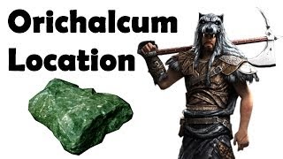 Skyrim Orichalcum Ore Mine Locations Mining Guide [upl. by Introc]