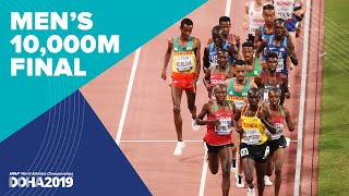 Mens 10000m Final  World Athletics Championships Doha 2019 [upl. by Georgeanna538]