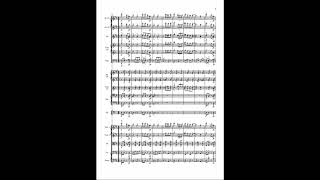 Brahms Hungarian Dance No 6 with Score [upl. by Lupien176]