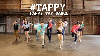 Happy Tap Dance TAPPY  Pharrell Williams ChrisRiceNY [upl. by Kanya]