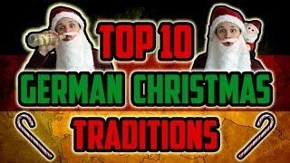 Top 10 German Christmas Traditions [upl. by Monjo]