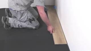 Installing Tarkett ProGen LVT Click Flooring HOW TO DIY FOR BEGINNERS [upl. by Pietrek857]