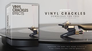 Vinyl Crackling Sound Effect Free Download [upl. by Haleehs43]