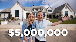 5 Million Dollar House Tour 2021 Home Trends  Ellie and Jared [upl. by Waldos]