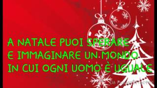 A NATALE PUOI RAP TESTO [upl. by Stoller]