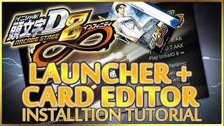 InitialD Arcade Stage LauncherCard Editor with Tutorial [upl. by Mcclimans223]