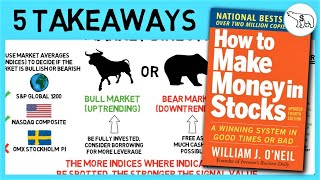 HOW TO MAKE MONEY IN STOCKS SUMMARY BY WILLIAM O’ NEIL [upl. by Oniliuqnart]