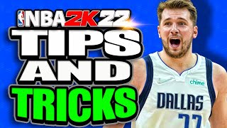 23 Tips And Tricks You NEED To Know In NBA 2K22 [upl. by Fulviah]