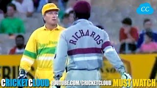 SIR VIV RICHARDS ON FIRE  Most Aggressive inning [upl. by Charteris341]