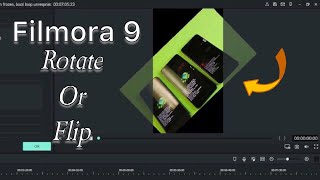 Filmora 9 How to Rotate or Flip Video amp Photos Perfectly [upl. by Joslyn145]