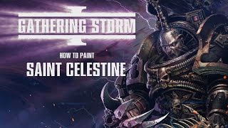 How to paint Saint Celestine [upl. by Heintz929]