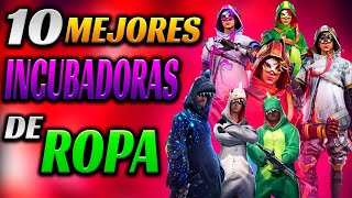 Las 10 Mejores Incubadoras de Ropa de Free Fire [upl. by Osnerol]