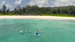 Surfing in the Seychelles Islands [upl. by Buffum386]