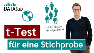 tTest für eine Stichprobe [upl. by Cirad]