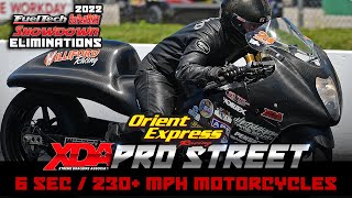 XDA Pro Street Eliminations Rodney Williford Wins  6 Second  230 MPH 650 Horsepower Drag Racing [upl. by Ateval350]