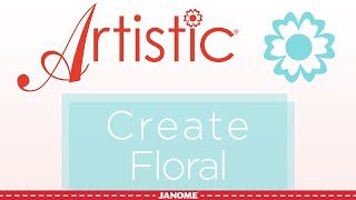 Create Floral in Artistic Digitizer [upl. by Veradis]