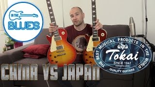 Tokai Japan vs Tokai China  Love Rock Les Paul Info amp Tones [upl. by Asilav830]