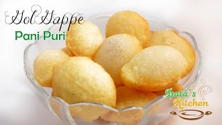 Golgappa Recipe  Pani Puri Recipe  Sooji  Rava Puri by Latas Kitchen  Indian Street Snack [upl. by Wilser]