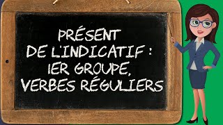 Présent de lindicatif  1er groupe indicatif 18 [upl. by Adin]