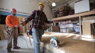 How to  Wall Framing Part 4 Wall Sheathing [upl. by Tien]