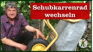 Ein Schubkarrenrad wechseln [upl. by Kaczer]