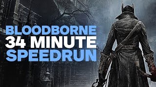 Bloodborne Speedrun in 34 Minutes [upl. by Aissert]