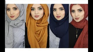 Easy Hijab Tutorials ft Verona Collection [upl. by Ander]