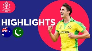 Warner Hits Hundred  Australia vs Pakistan  Match Highlights  ICC Cricket World Cup 2019 [upl. by Ahsekam]