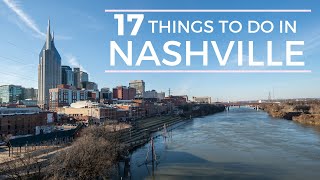 17 Things to do in Nashville Tennessee [upl. by Relyuhcs]