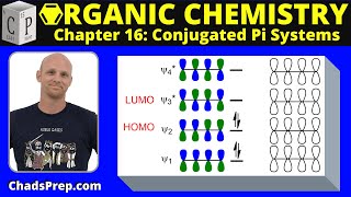 162b Pi Molecular Orbitals 13 Butadiene [upl. by Shepherd]