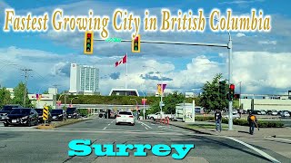 Scenic Drive in SURREY British Columbia Canada 2021 [upl. by Namijneb]