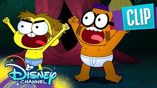 Wild Boys 😱 Big City Greens  Disney Channel [upl. by Elnar]