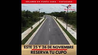 Solares en venta en Punta Cana  Vistacana [upl. by Cousins]